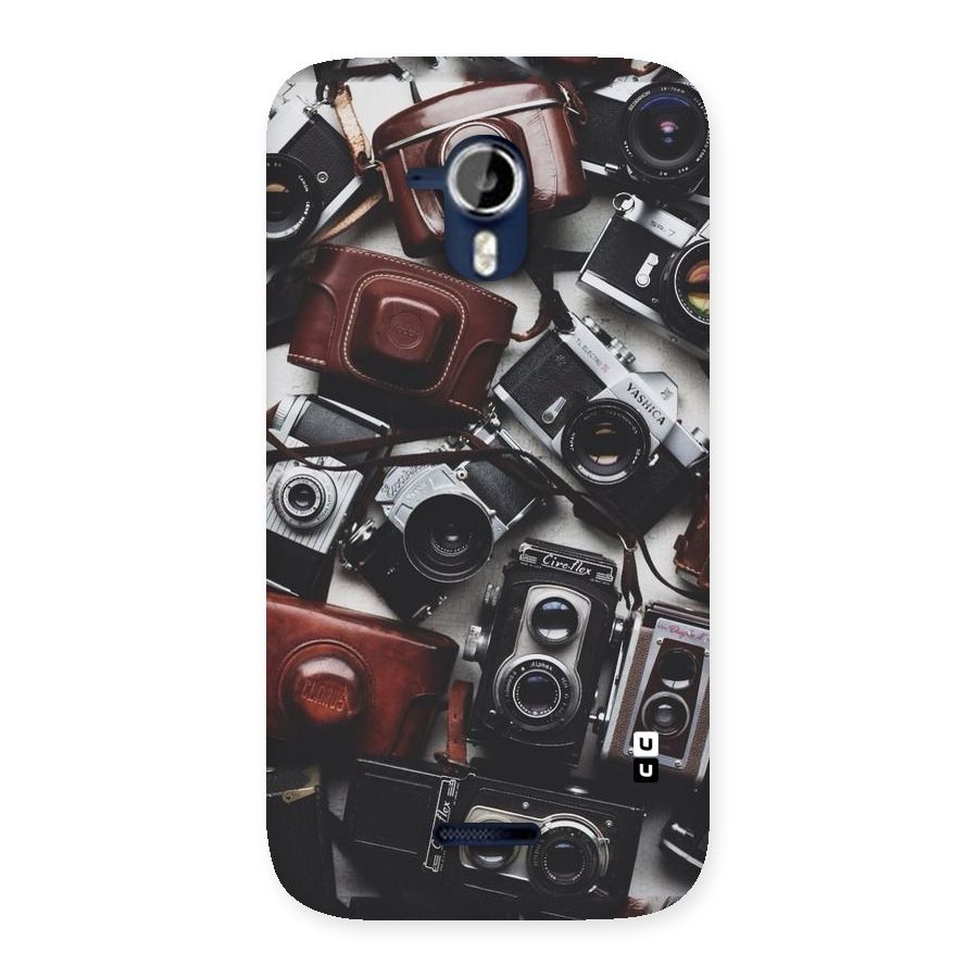 Vintage Beauty Shutter Back Case for Micromax Canvas Magnus A117