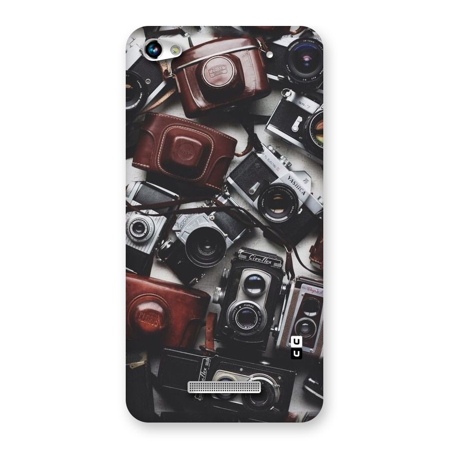 Vintage Beauty Shutter Back Case for Micromax Hue 2