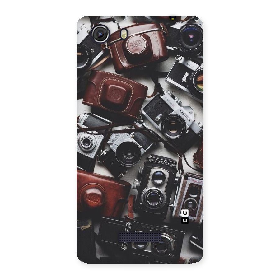Vintage Beauty Shutter Back Case for Micromax Unite 3