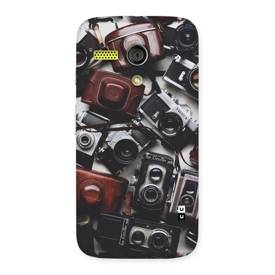 Vintage Beauty Shutter Back Case for Moto G