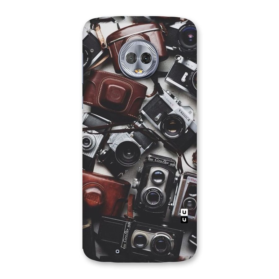 Vintage Beauty Shutter Back Case for Moto G6