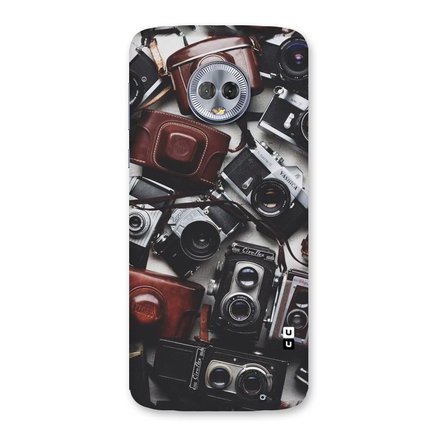 Vintage Beauty Shutter Back Case for Moto G6 Plus