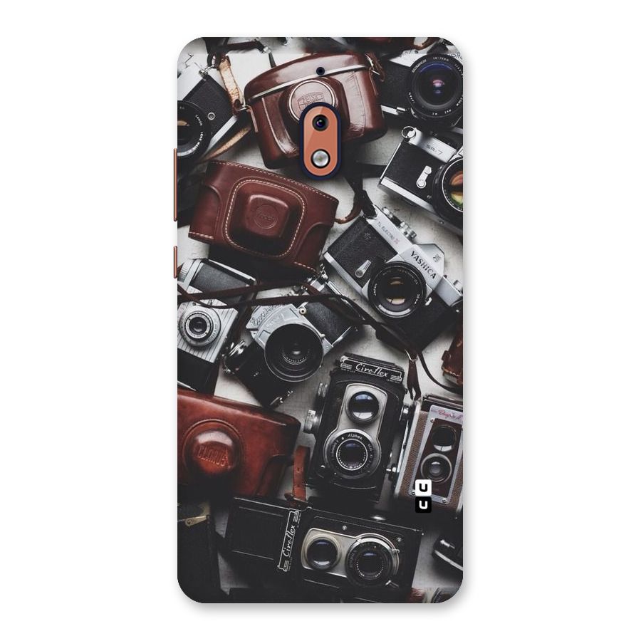 Vintage Beauty Shutter Back Case for Nokia 2.1