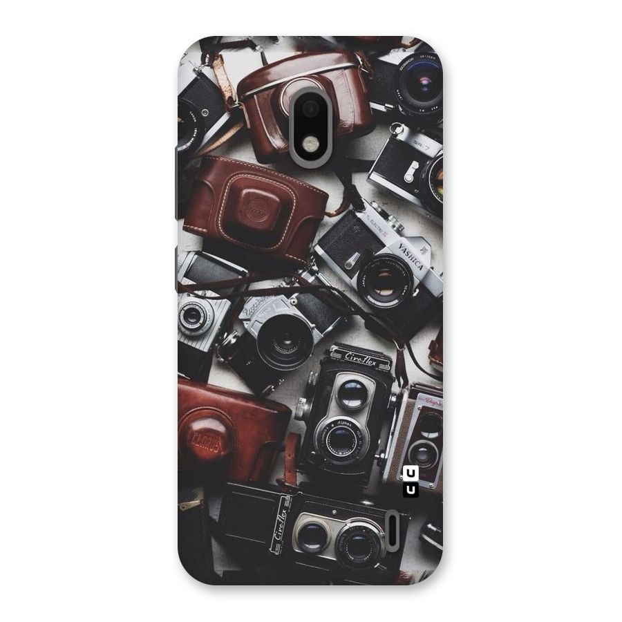 Vintage Beauty Shutter Back Case for Nokia 2.2