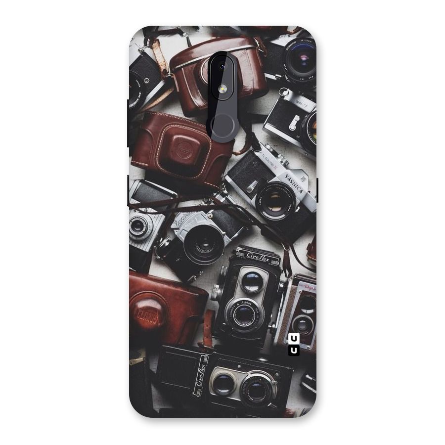 Vintage Beauty Shutter Back Case for Nokia 3.2
