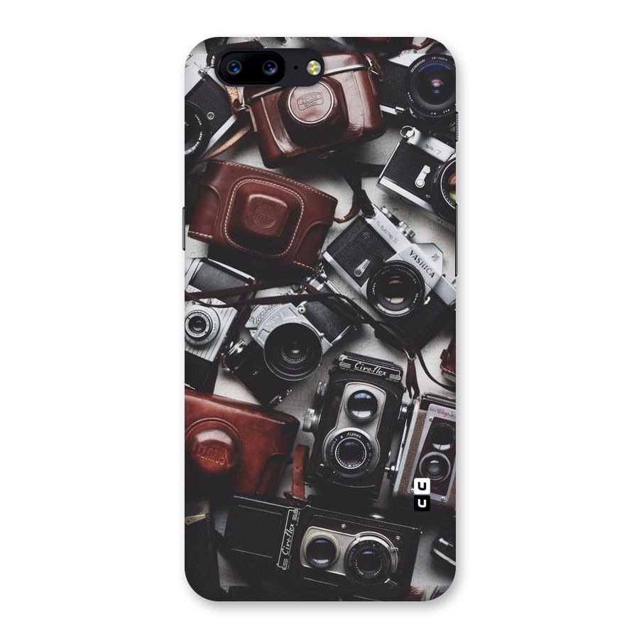 Vintage Beauty Shutter Back Case for OnePlus 5