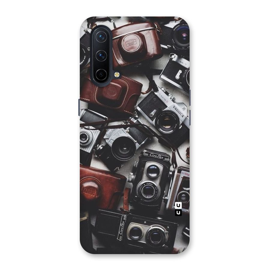 Vintage Beauty Shutter Back Case for OnePlus Nord CE 5G