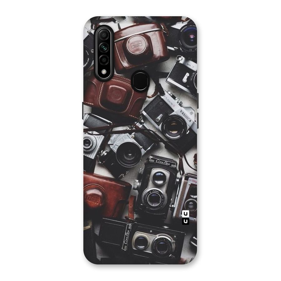 Vintage Beauty Shutter Back Case for Oppo A31