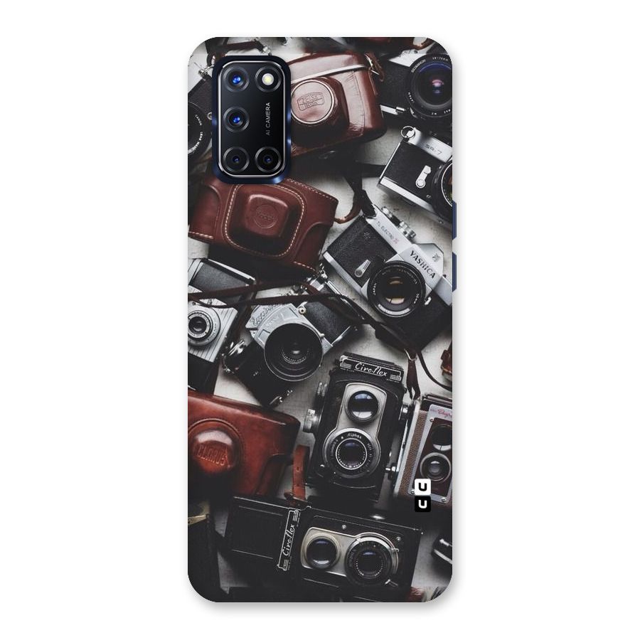 Vintage Beauty Shutter Back Case for Oppo A52