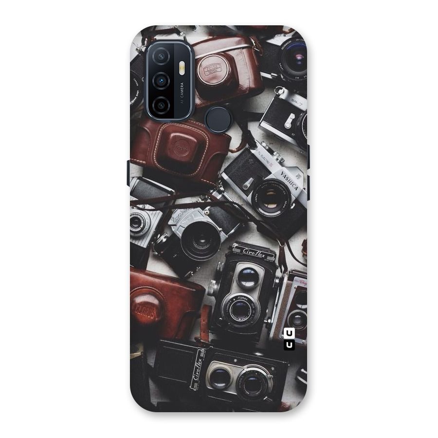 Vintage Beauty Shutter Back Case for Oppo A53