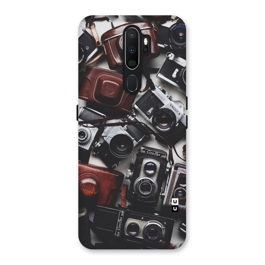Vintage Beauty Shutter Back Case for Oppo A5 (2020)