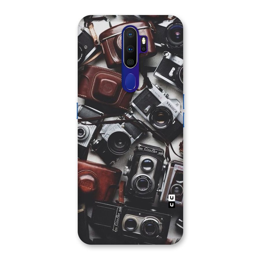 Vintage Beauty Shutter Back Case for Oppo A9 (2020)