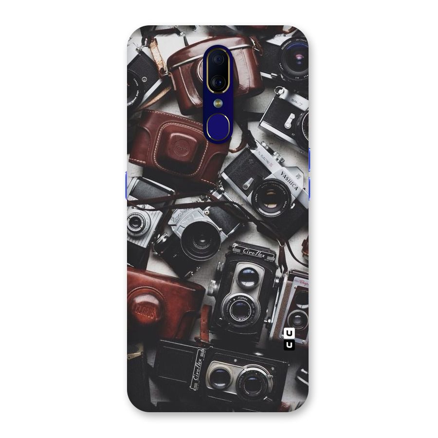 Vintage Beauty Shutter Back Case for Oppo F11