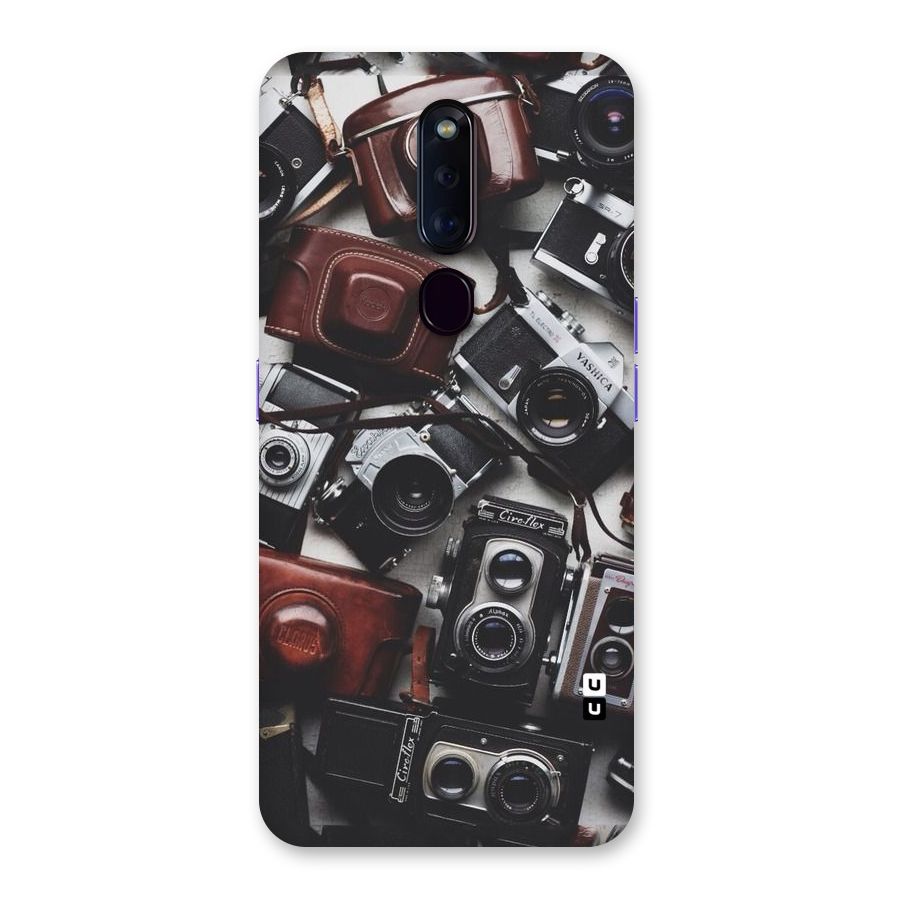 Vintage Beauty Shutter Back Case for Oppo F11 Pro