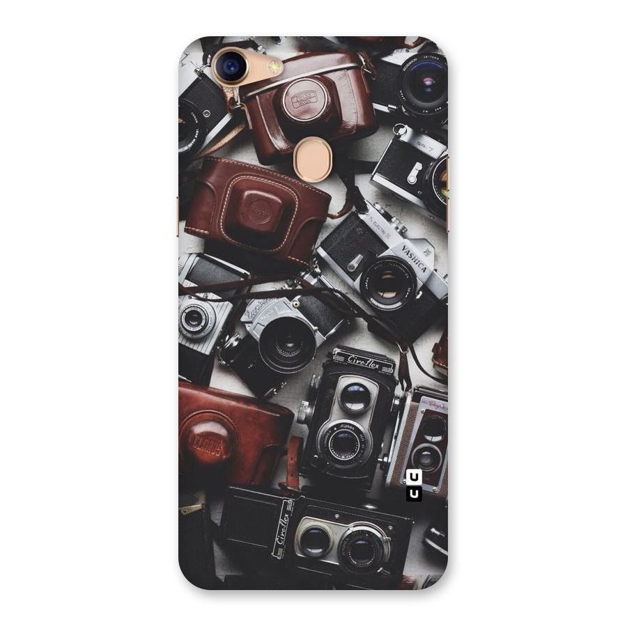 Vintage Beauty Shutter Back Case for Oppo F5