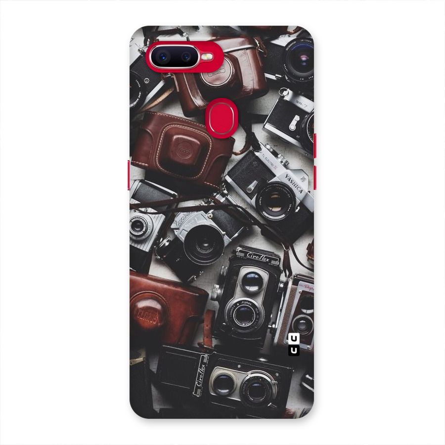 Vintage Beauty Shutter Back Case for Oppo F9 Pro