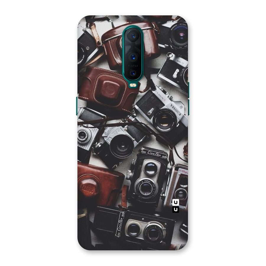 Vintage Beauty Shutter Back Case for Oppo R17 Pro