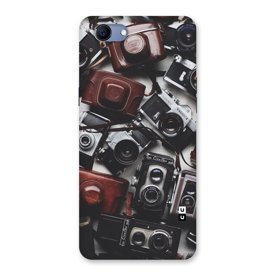 Vintage Beauty Shutter Back Case for Oppo Realme 1