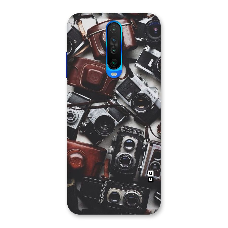 Vintage Beauty Shutter Back Case for Poco X2