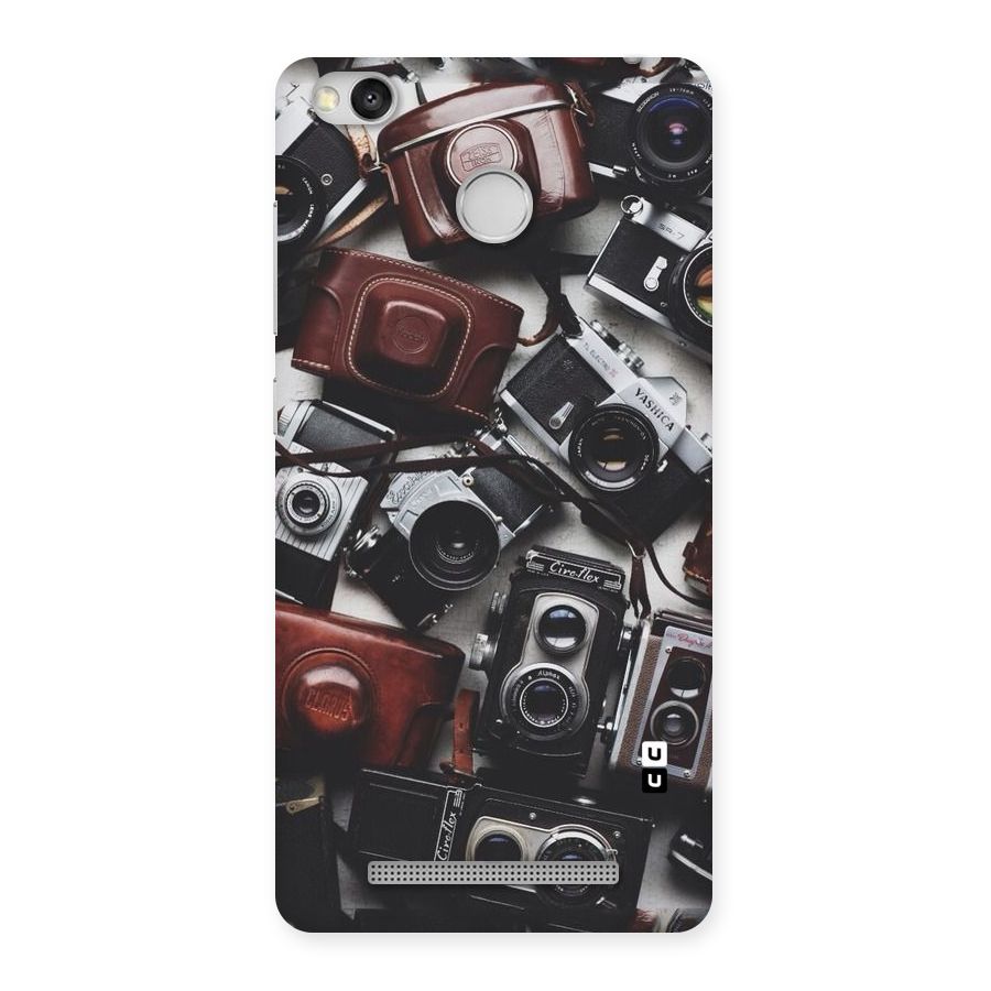 Vintage Beauty Shutter Back Case for Redmi 3S Prime