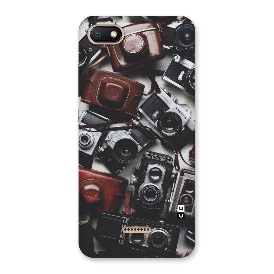 Vintage Beauty Shutter Back Case for Redmi 6A
