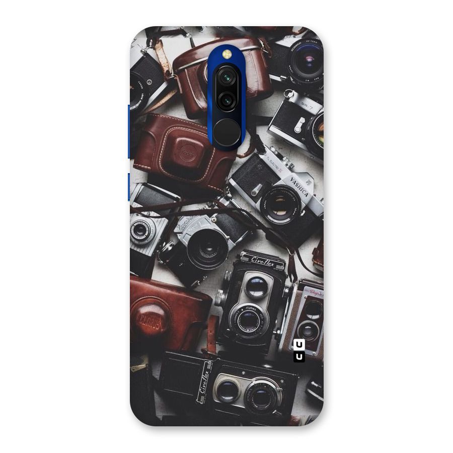 Vintage Beauty Shutter Back Case for Redmi 8
