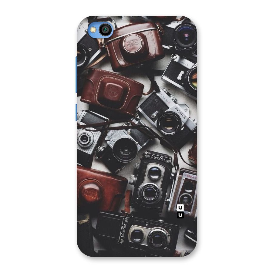 Vintage Beauty Shutter Back Case for Redmi Go