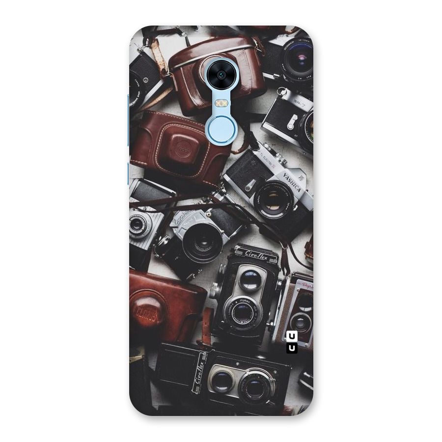 Vintage Beauty Shutter Back Case for Redmi Note 5