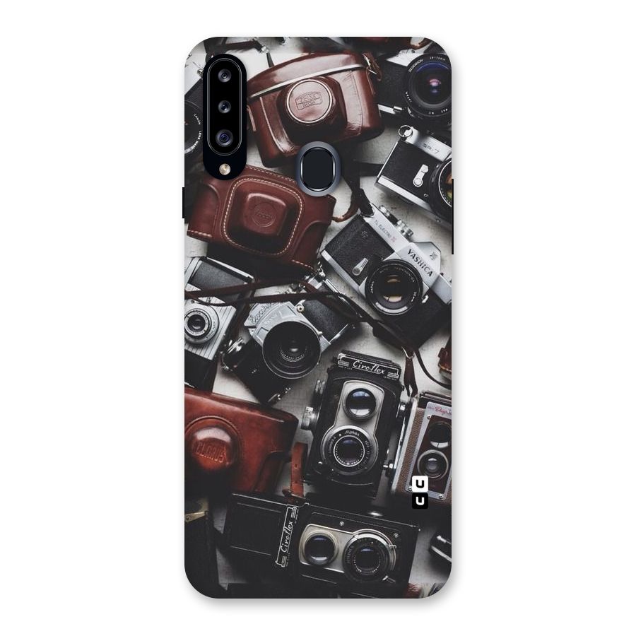 Vintage Beauty Shutter Back Case for Samsung Galaxy A20s