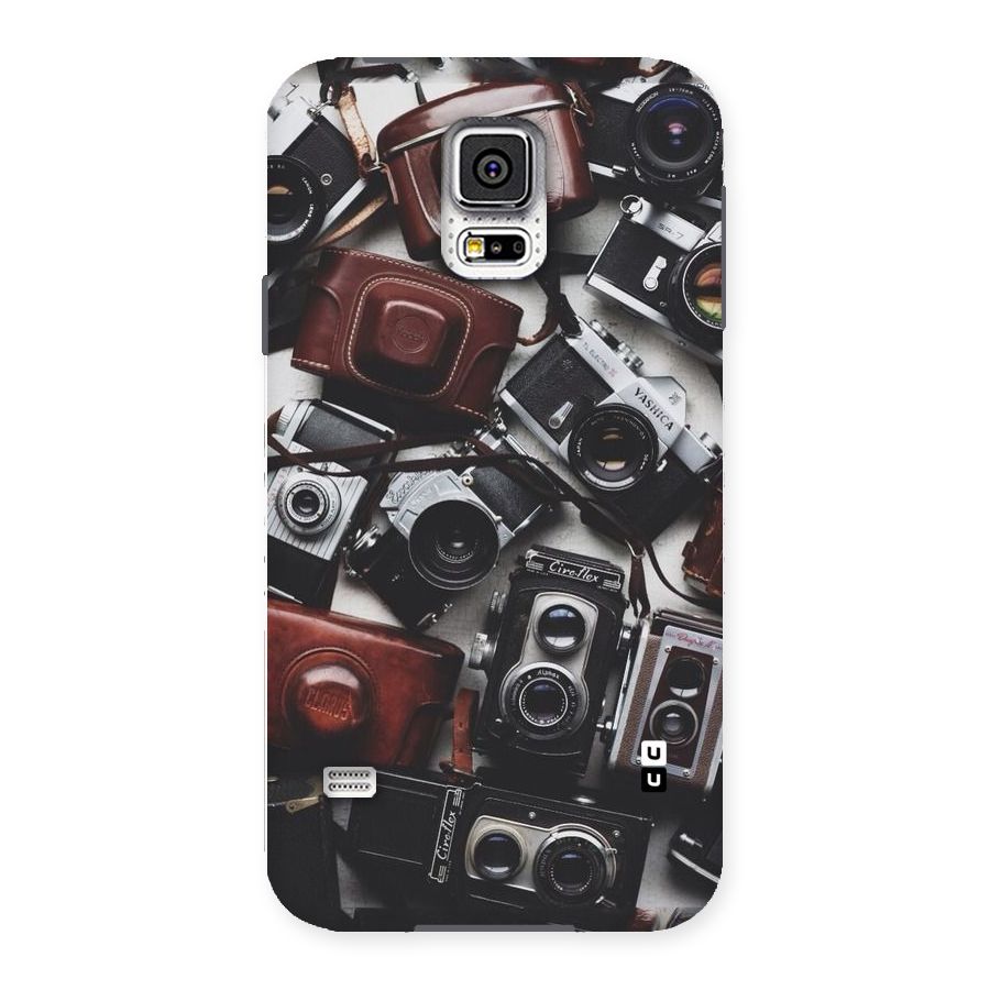 Vintage Beauty Shutter Back Case for Samsung Galaxy S5