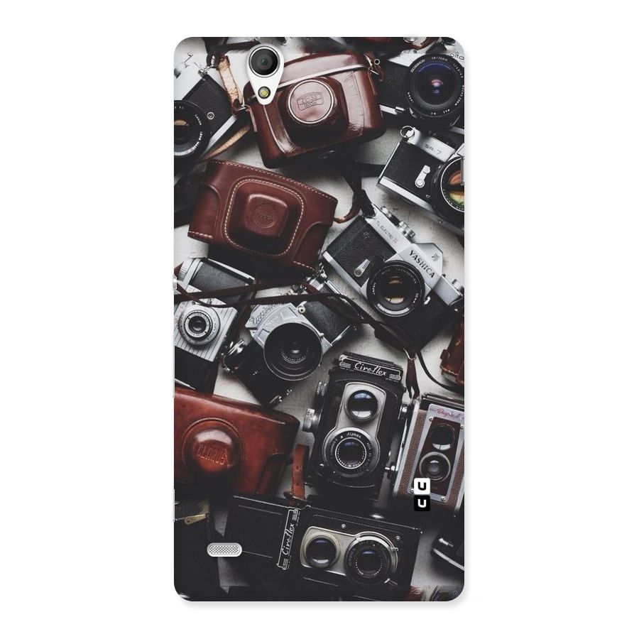 Vintage Beauty Shutter Back Case for Sony Xperia C4