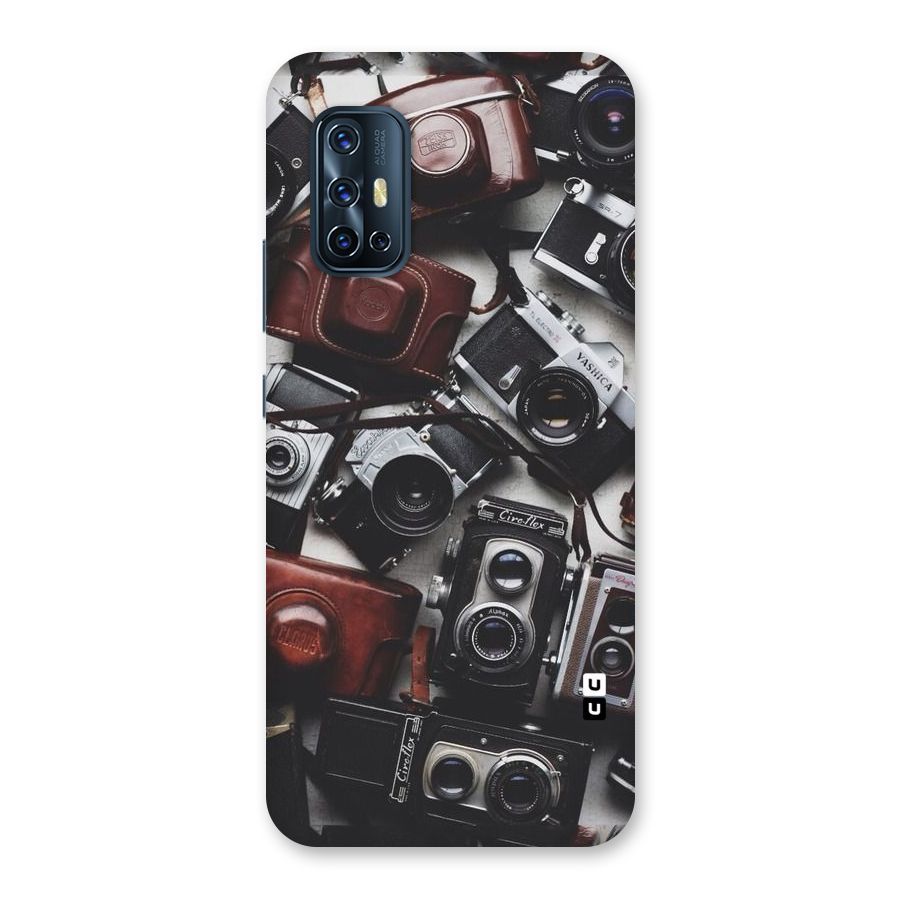 Vintage Beauty Shutter Back Case for Vivo V17