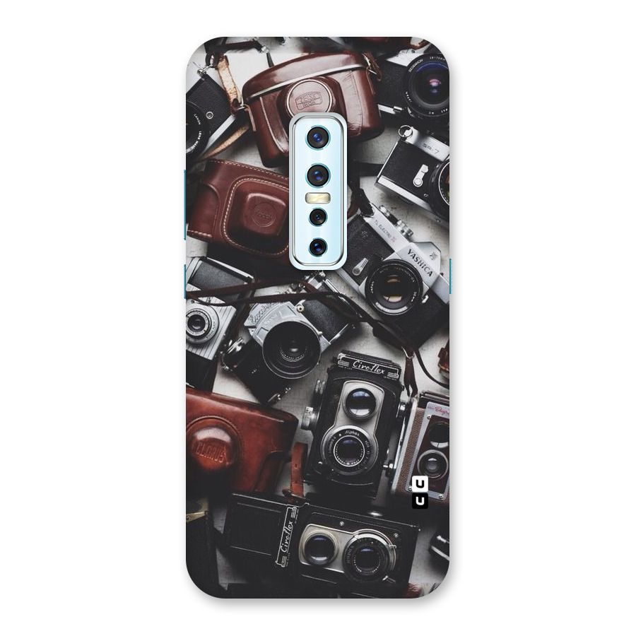 Vintage Beauty Shutter Back Case for Vivo V17 Pro