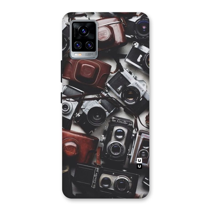Vintage Beauty Shutter Back Case for Vivo V20 Pro