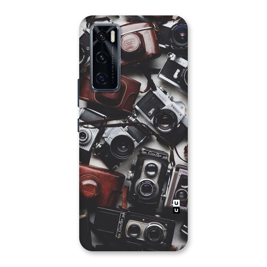 Vintage Beauty Shutter Back Case for Vivo V20 SE