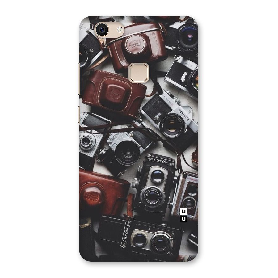 Vintage Beauty Shutter Back Case for Vivo V7