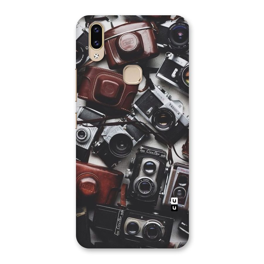 Vintage Beauty Shutter Back Case for Vivo V9 Youth