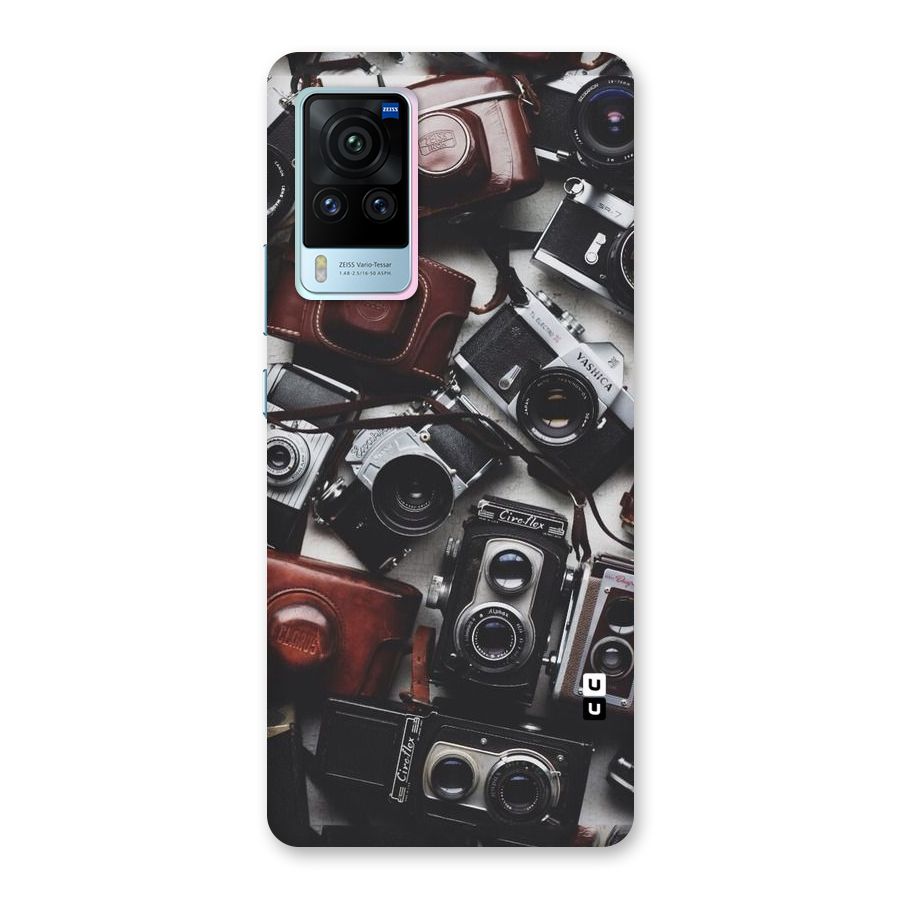 Vintage Beauty Shutter Back Case for Vivo X60 Pro
