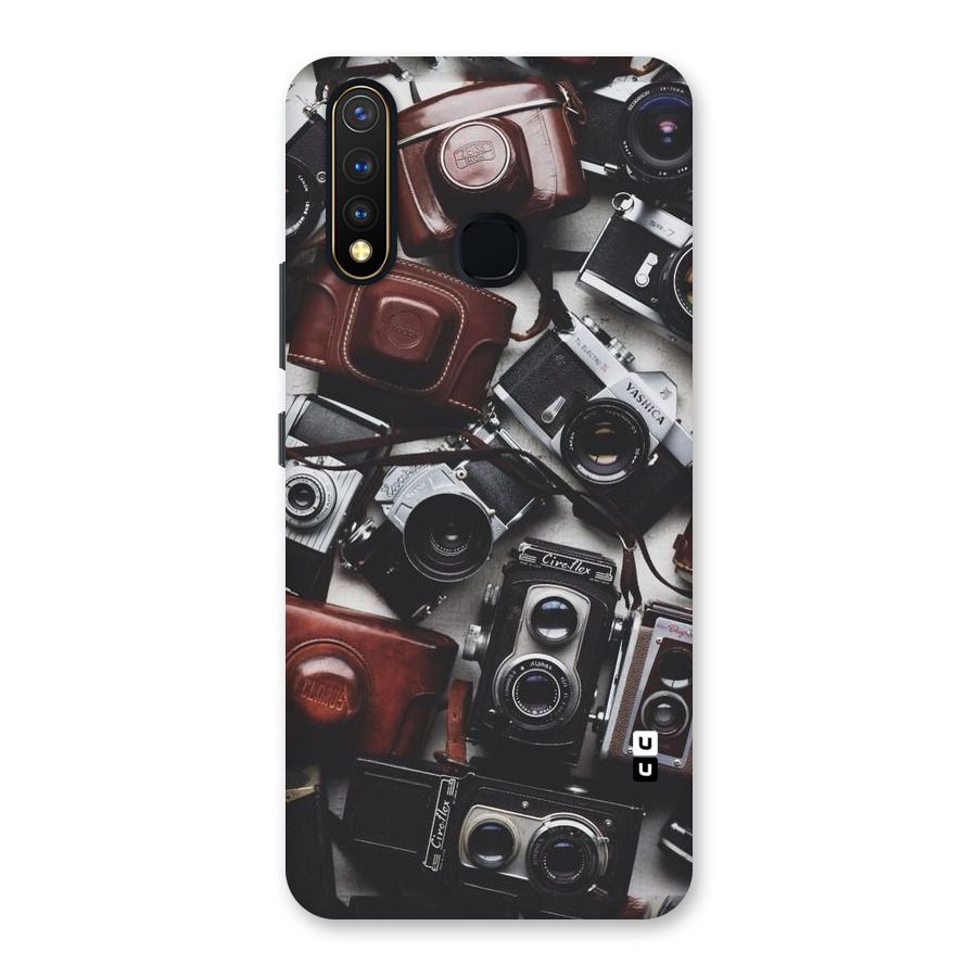 Vintage Beauty Shutter Back Case for Vivo Y19