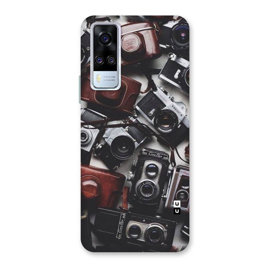 Vintage Beauty Shutter Back Case for Vivo Y31