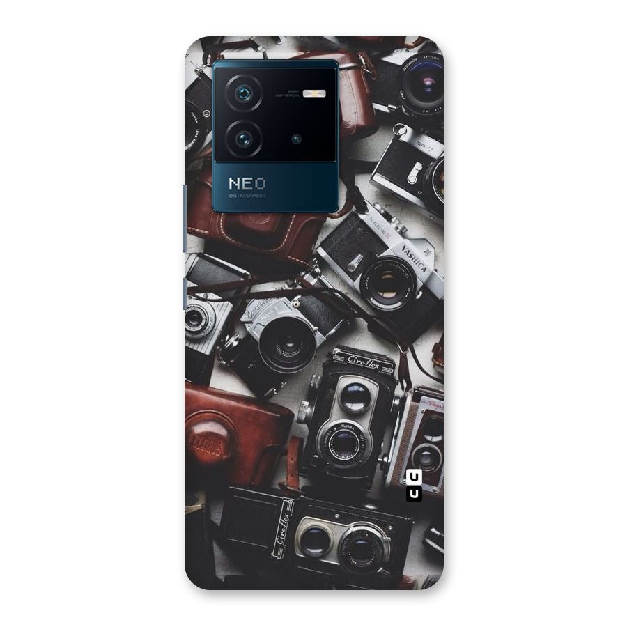 Vintage Beauty Shutter Back Case for Vivo iQOO Neo 6 5G