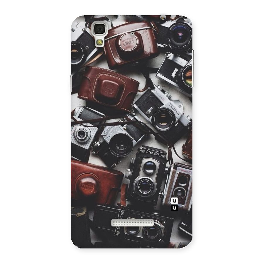 Vintage Beauty Shutter Back Case for YU Yureka Plus