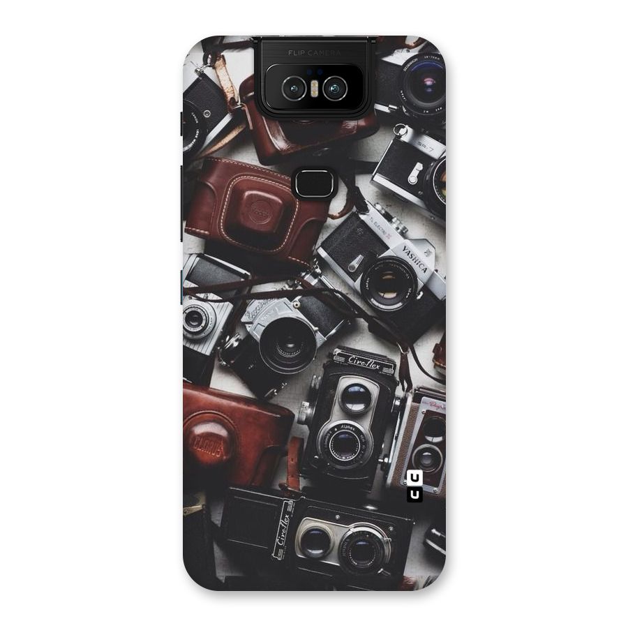Vintage Beauty Shutter Back Case for Zenfone 6z