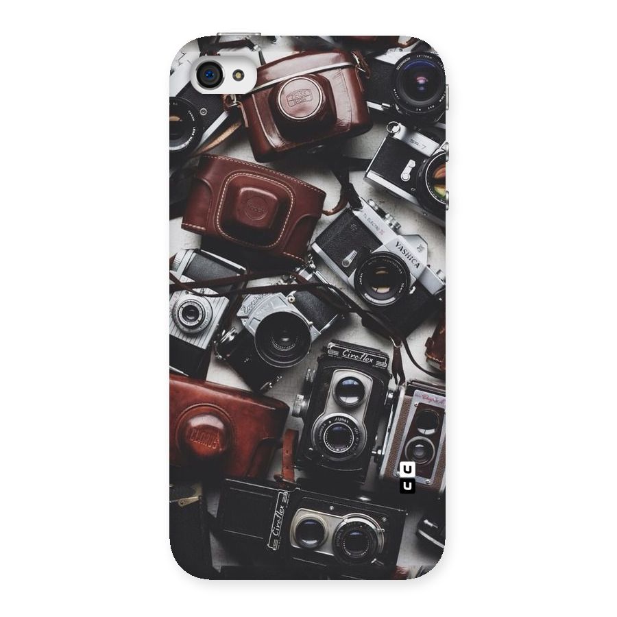 Vintage Beauty Shutter Back Case for iPhone 4 4s