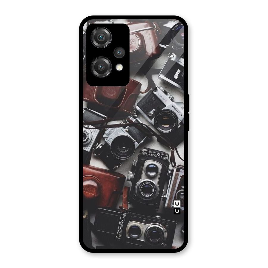 Vintage Beauty Shutter Glass Back Case for OnePlus Nord CE 2 Lite 5G