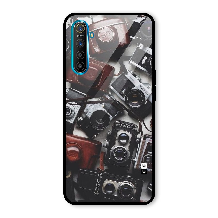 Vintage Beauty Shutter Glass Back Case for Realme XT