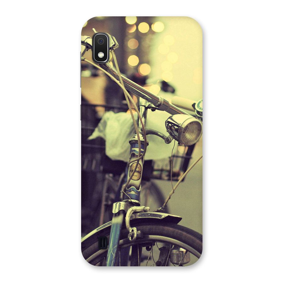 Vintage Bicycle Back Case for Galaxy A10
