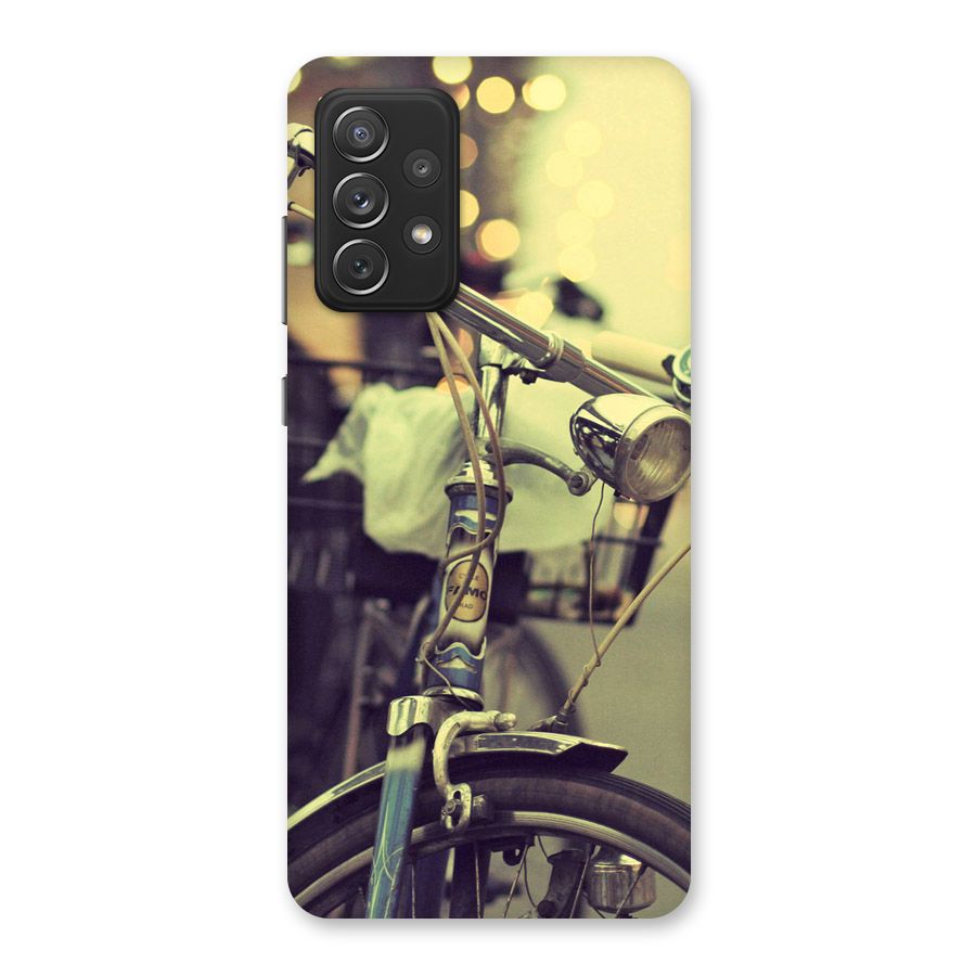 Vintage Bicycle Back Case for Galaxy A72