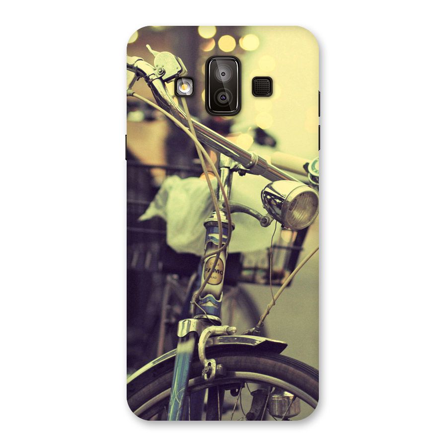 Vintage Bicycle Back Case for Galaxy J7 Duo