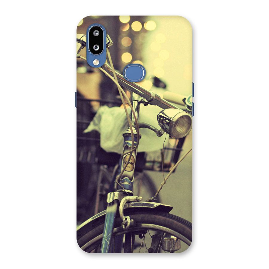 Vintage Bicycle Back Case for Galaxy M01s